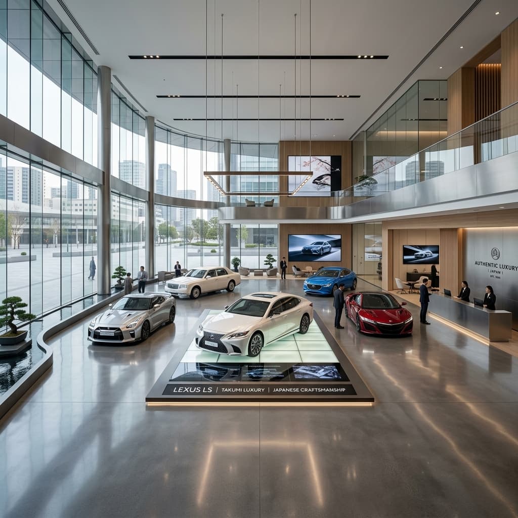 Nagoya Auto Auction Premium Showroom