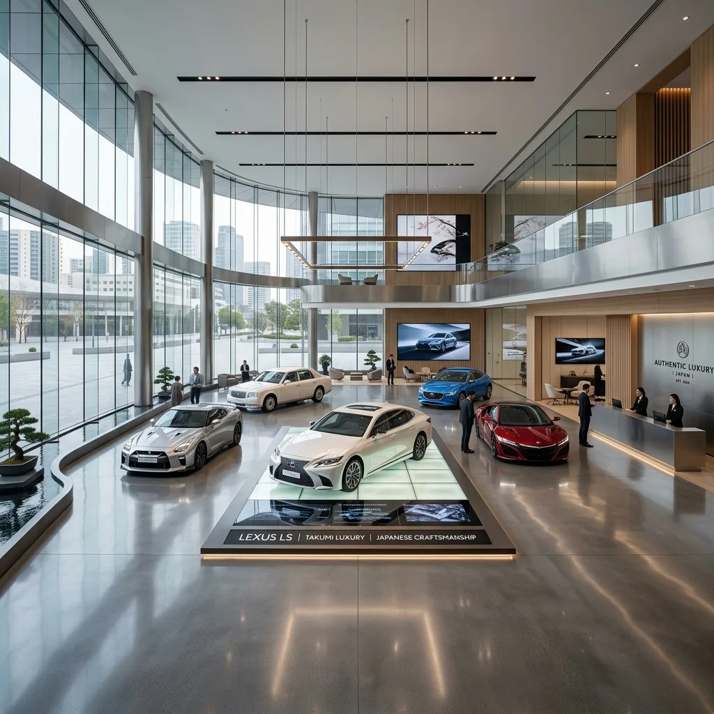 Nagoya Auto Auction Premium Showroom
